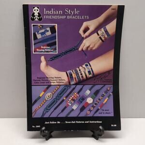Indian Style Friendship Bracelets Pattern Leaflet 2065 Suzanne McNeill
